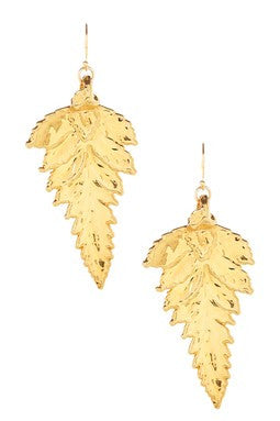 Fern Leaf Earrings