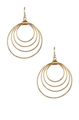 Graduated Hoop Earrings