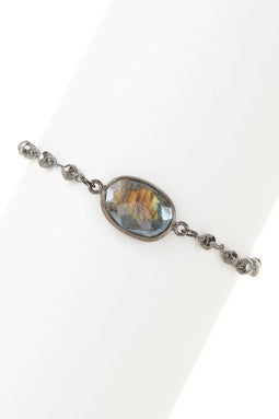 Black Labradorite Bracelet