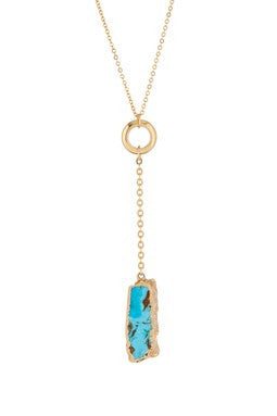 Turquoise Y-Necklace