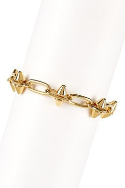 Spike Link Chain Bracelet