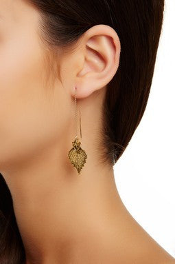 Birch Drop Earrings