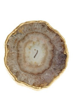 Timberwolf Stalactite Ring