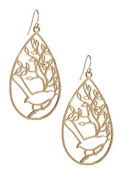 Picturesque Spring Teardrop Earrings