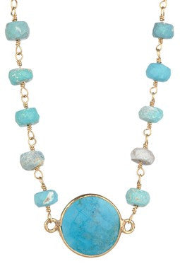 Sleeping Beauty Turquoise Necklace